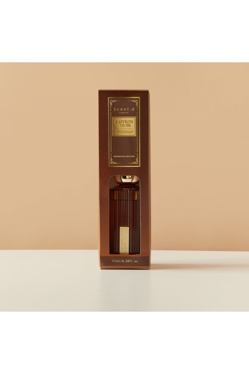 Saffron Musk Reed Diffuser - 180 ml - Image 5